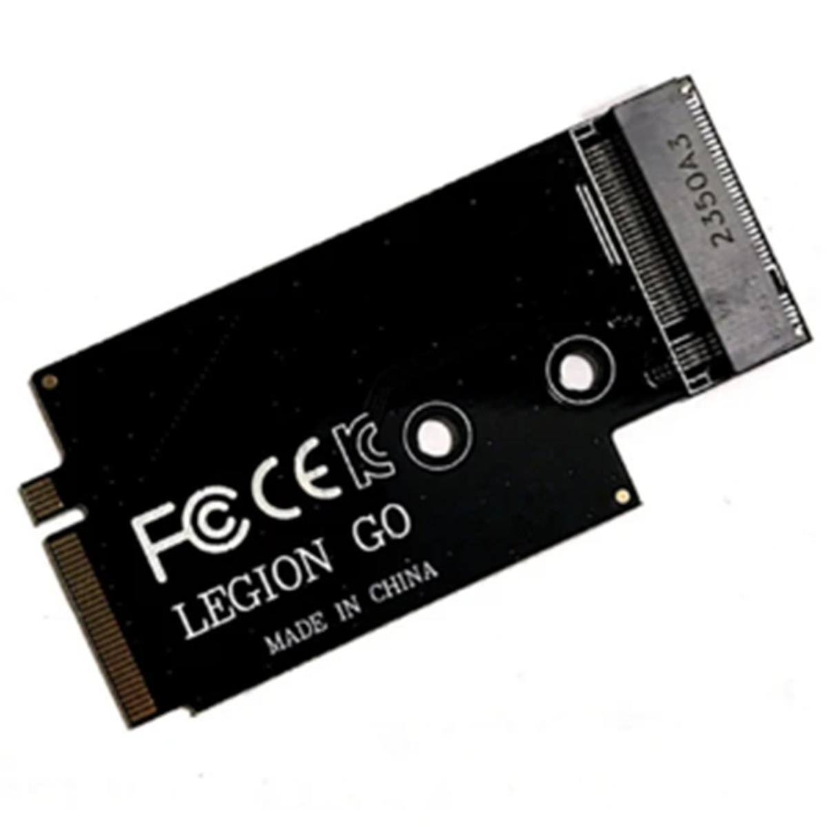 Modified Transfer Board for Legion Go SSD Memory Card Adapter for NVME M.2 2242 to 2280 Hard Drive