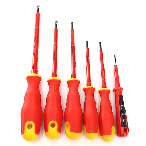Practical 6 Pcs Vda Electricians Screwdriver Set Electrical Insulated Kit Tools