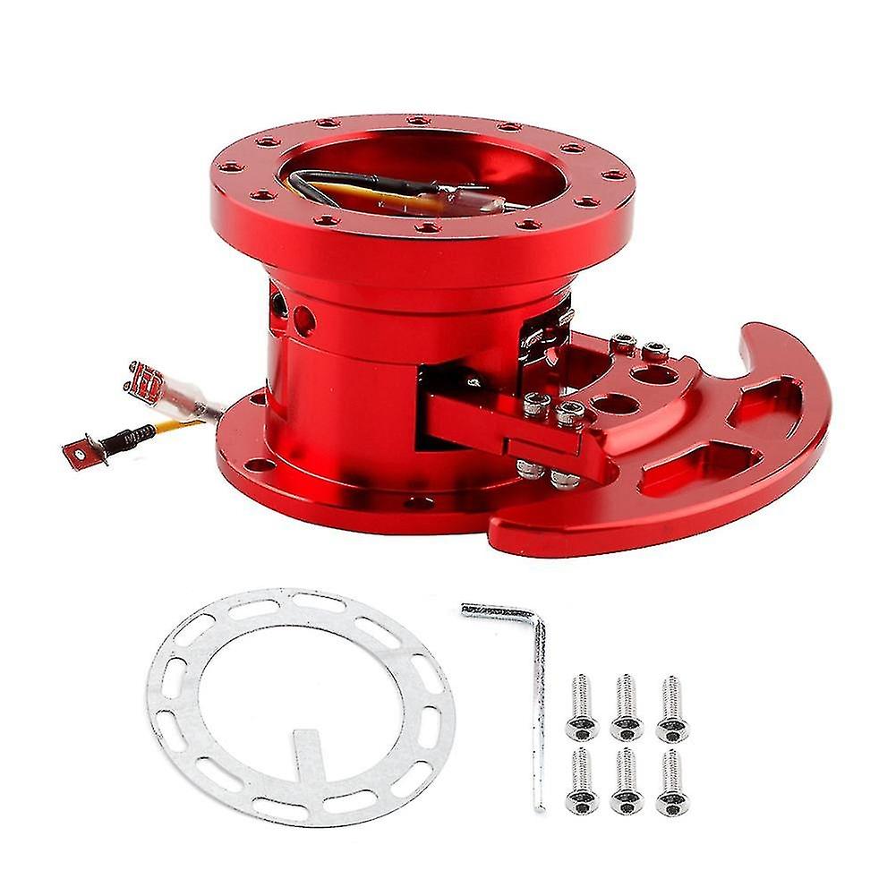 Car quick release racing steering wheel hub adapter removable snap off kit universal