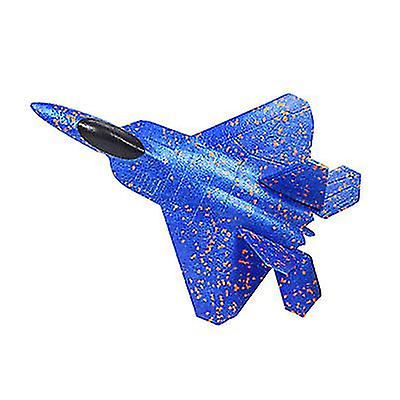 Blue Foam Fighting Aircraft, Model Aircraft, Children's Gliding Fighter Az2017