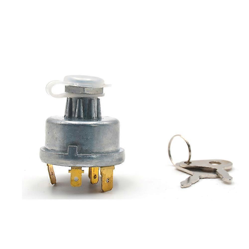 8x JCB Tractor Ignition Swtich Chrome Key LUCAS Type | APUK Online