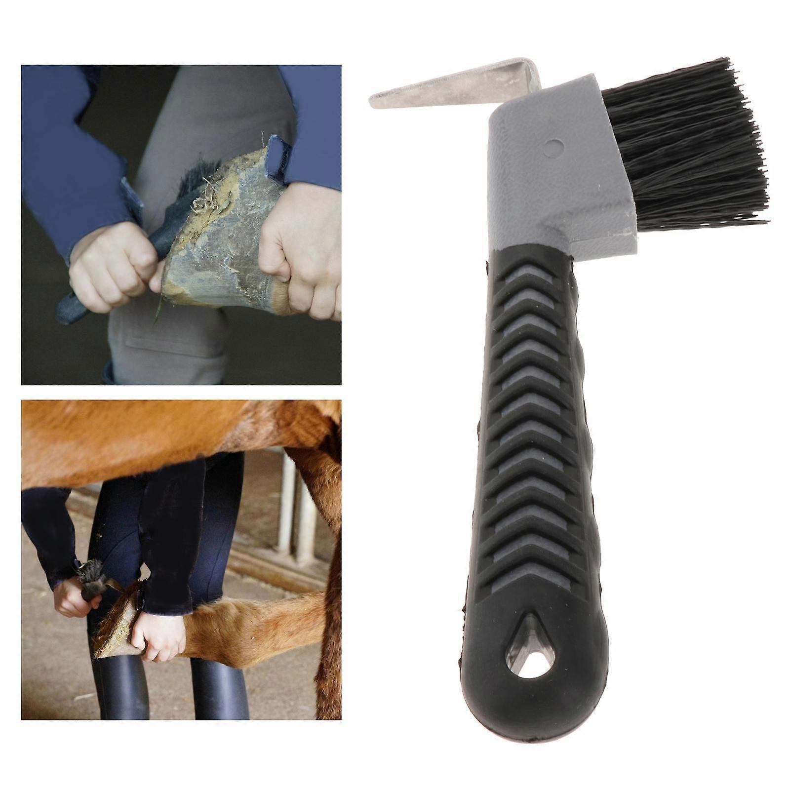 Hästhov Plocka Borste Hästhovvård Hem Stabila hästhovar Rent verktyg Ridutrustning Rengöring Borstning Grooming Tool