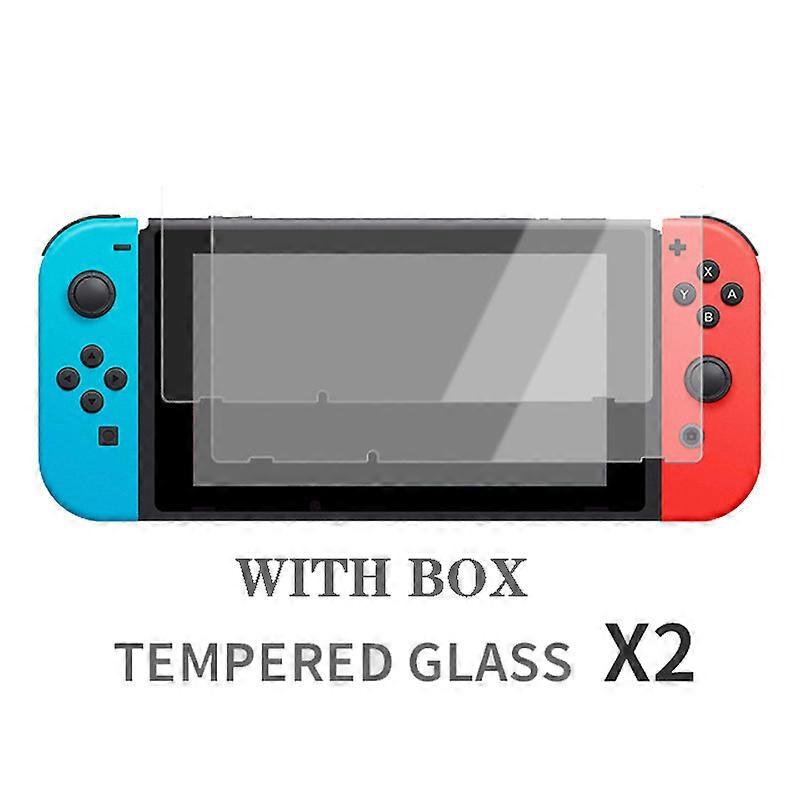 Wysokiej jakości ochraniacz ekranu ze szkła hartowanego do akcesoriów do gier Nintendo Switch Ns