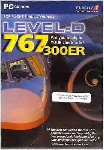 Level-D 767 SE Add-On for FS 2004 (PC CD) - New & Sealed