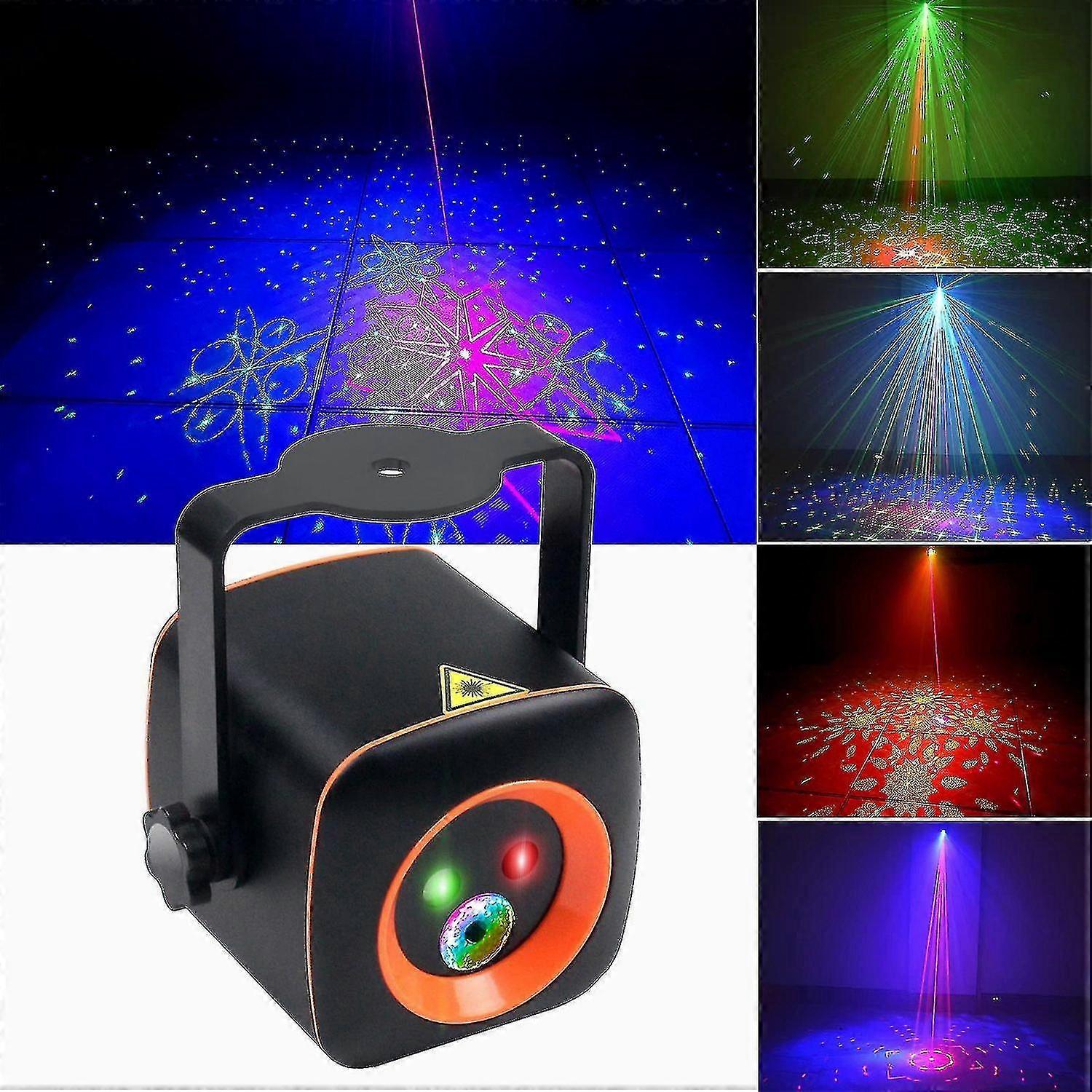Usb Mini Laser Light Sound Control Projector Light Stage Light Bar Strobe Remote Control Laser Light