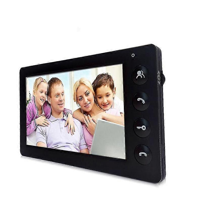 Video Intercom Visual Door Phone 7 Inch Wired Indoor Monitor