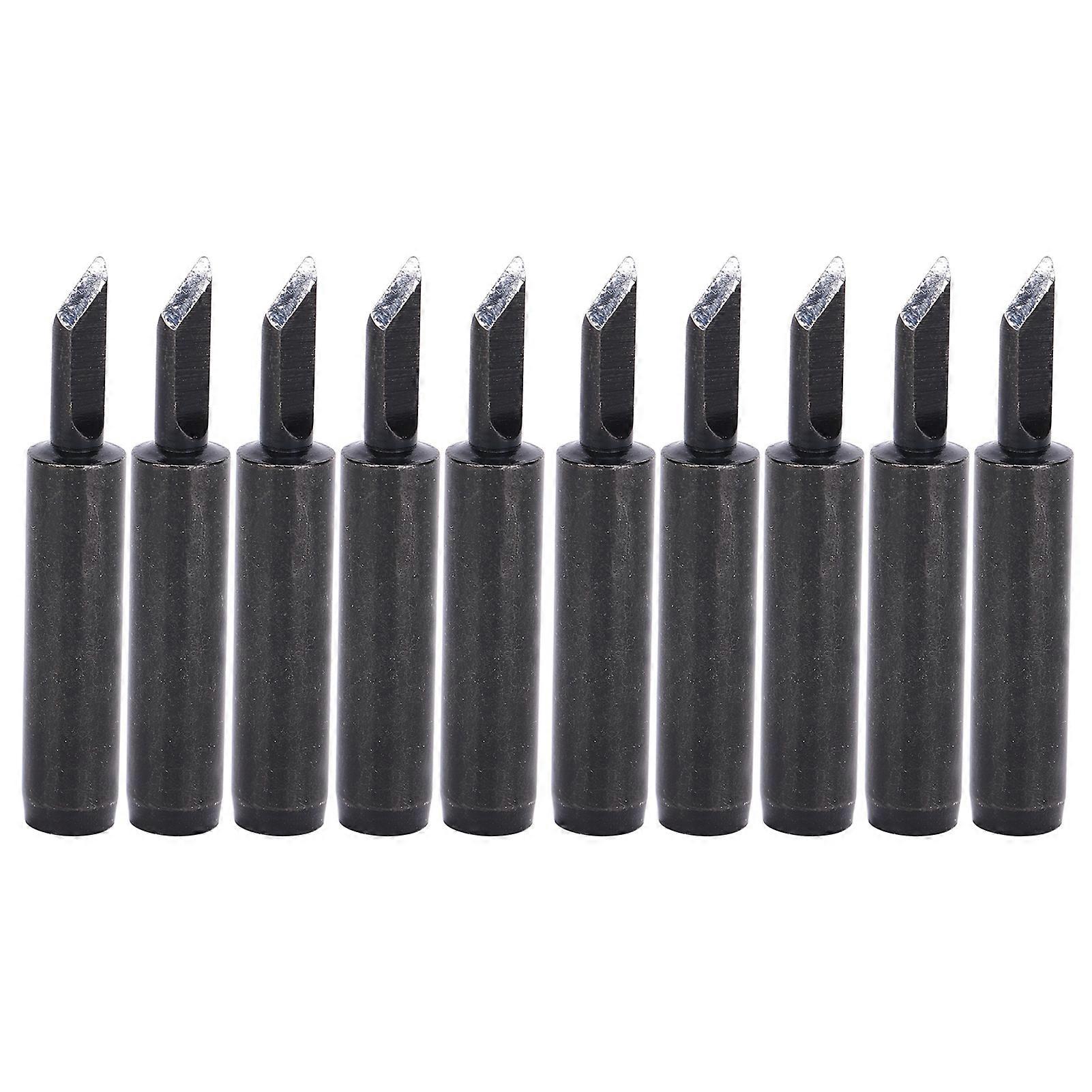 10Pcs Soldering Iron Tips Replacement Black Inner Heating for 900M/900MESD 900MTSK YEMAA
