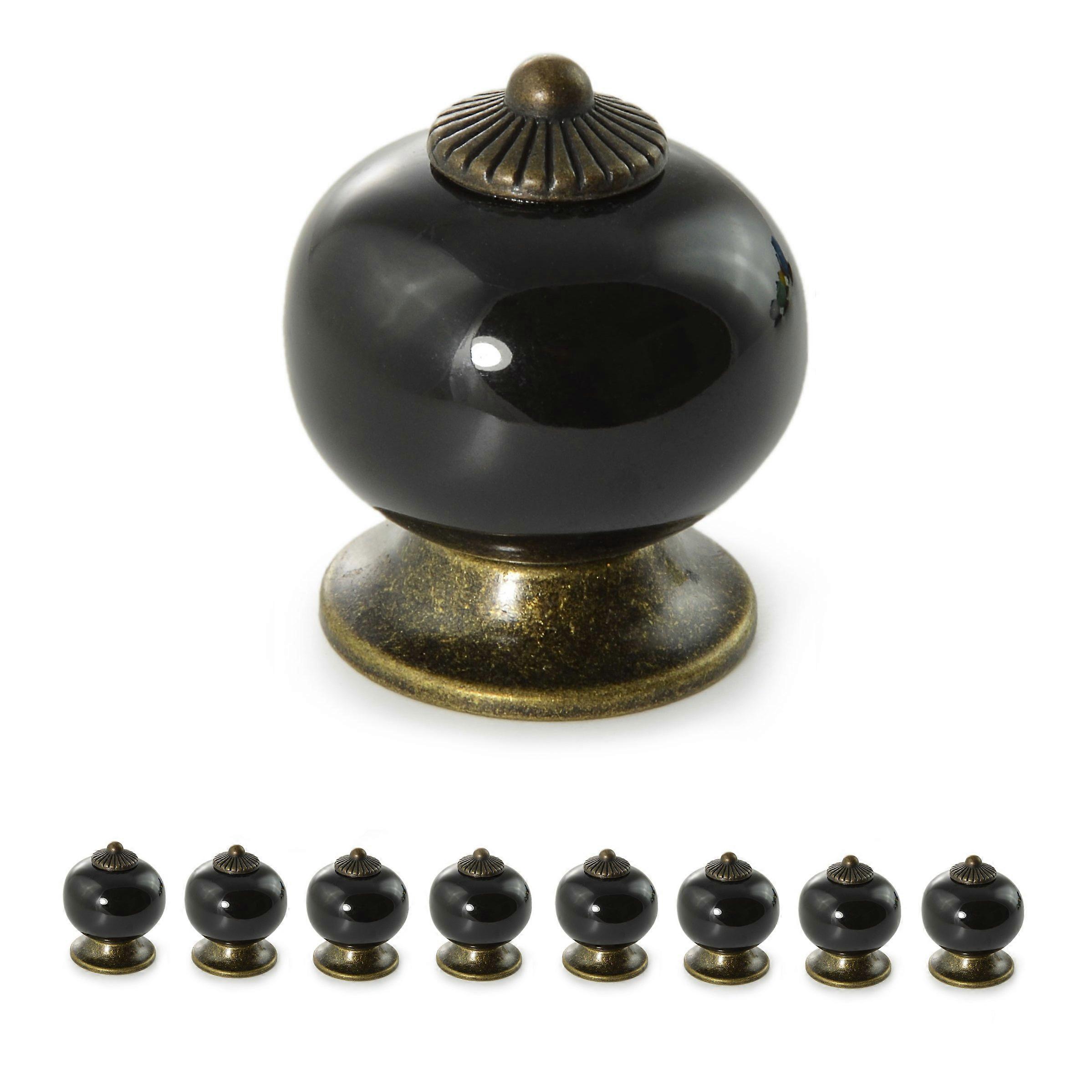 8 Porcelain/ceramic furniture knobs, handles for furniture, drawer, wardr KMT