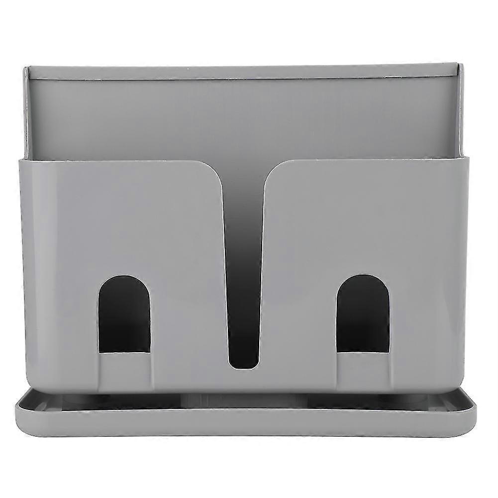 Detachable Gray Chopsticks and Knife Organizer Rack