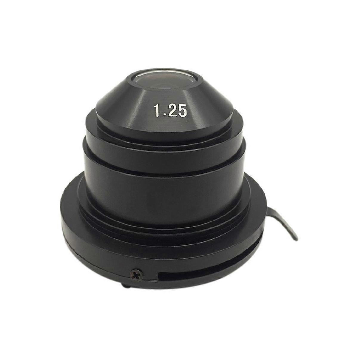 Abbe Condenser of Microscope (NA1.25) Optical Fittings with Variable Diaphragm for Converging Light in Bright Field