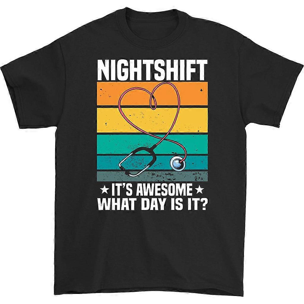 Nightshift It's Awesome What Day Is It T-shirt