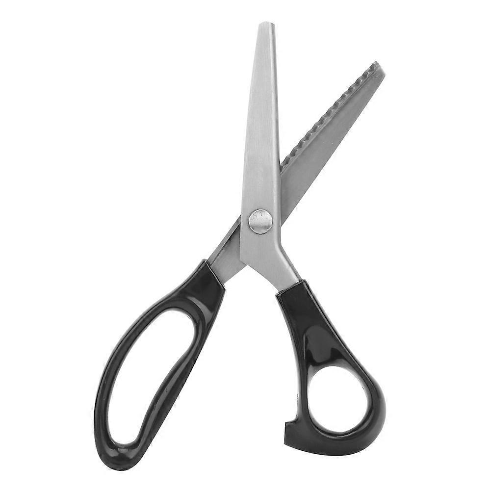 Stainless Steel Wave Cutting Cloth Cutting Triangular Tailor Scissors Household Hand Tool