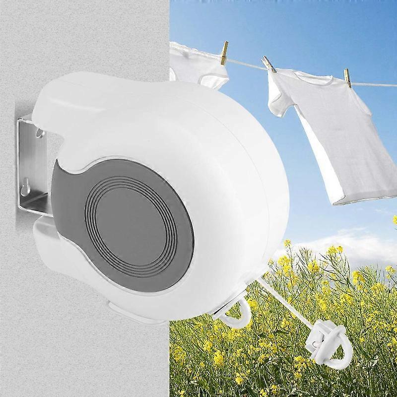 Washing Line Retractable Clothes Adjustable Double  Clothesline