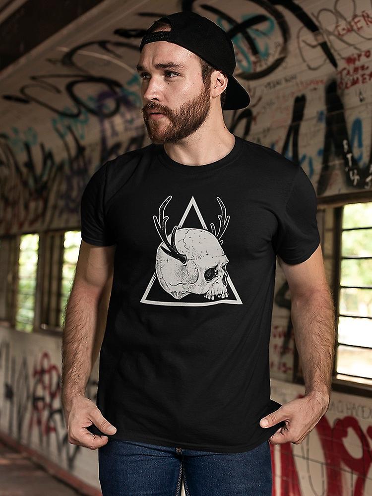 Sideview Of Horned Skull Tee Men's 