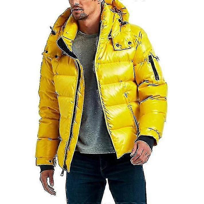 Men's Winter Puffer Jacket With Hooded