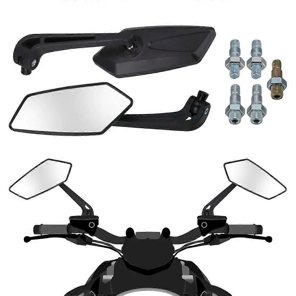 Motorcycle Handlebar Mirror Rearview Motorcycle Bar End Mirror For Cafe Racer Scooter Motocross Mirror 8/10mm