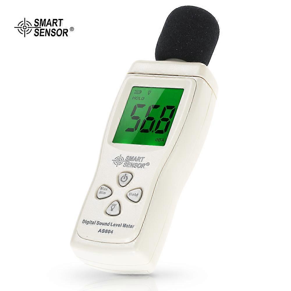SMART SENSOR Mini Digital Sound Level Meter LCD Display Noise Meter Noise Measuring Instrument Decibel Tester 30-130dBA