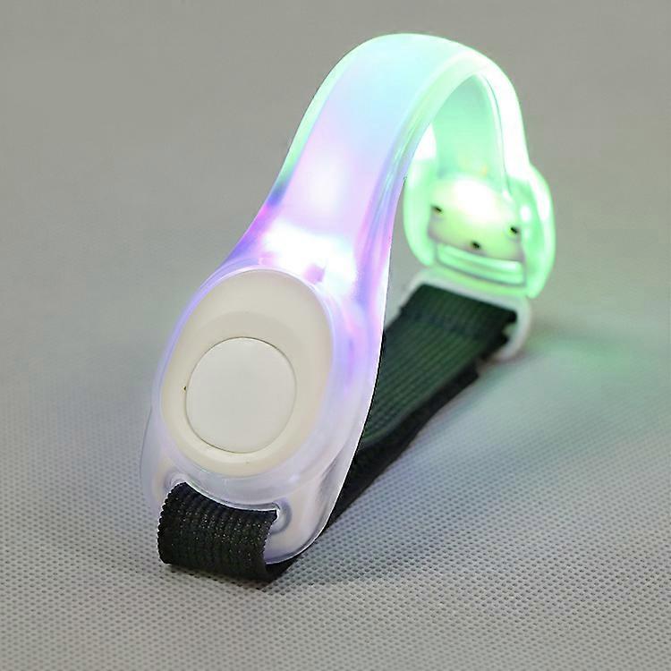 4pcs LED Armband Slap Bracelets Wristbands Flashing Sports of Glow Party Supplies for Running Parties Night Events