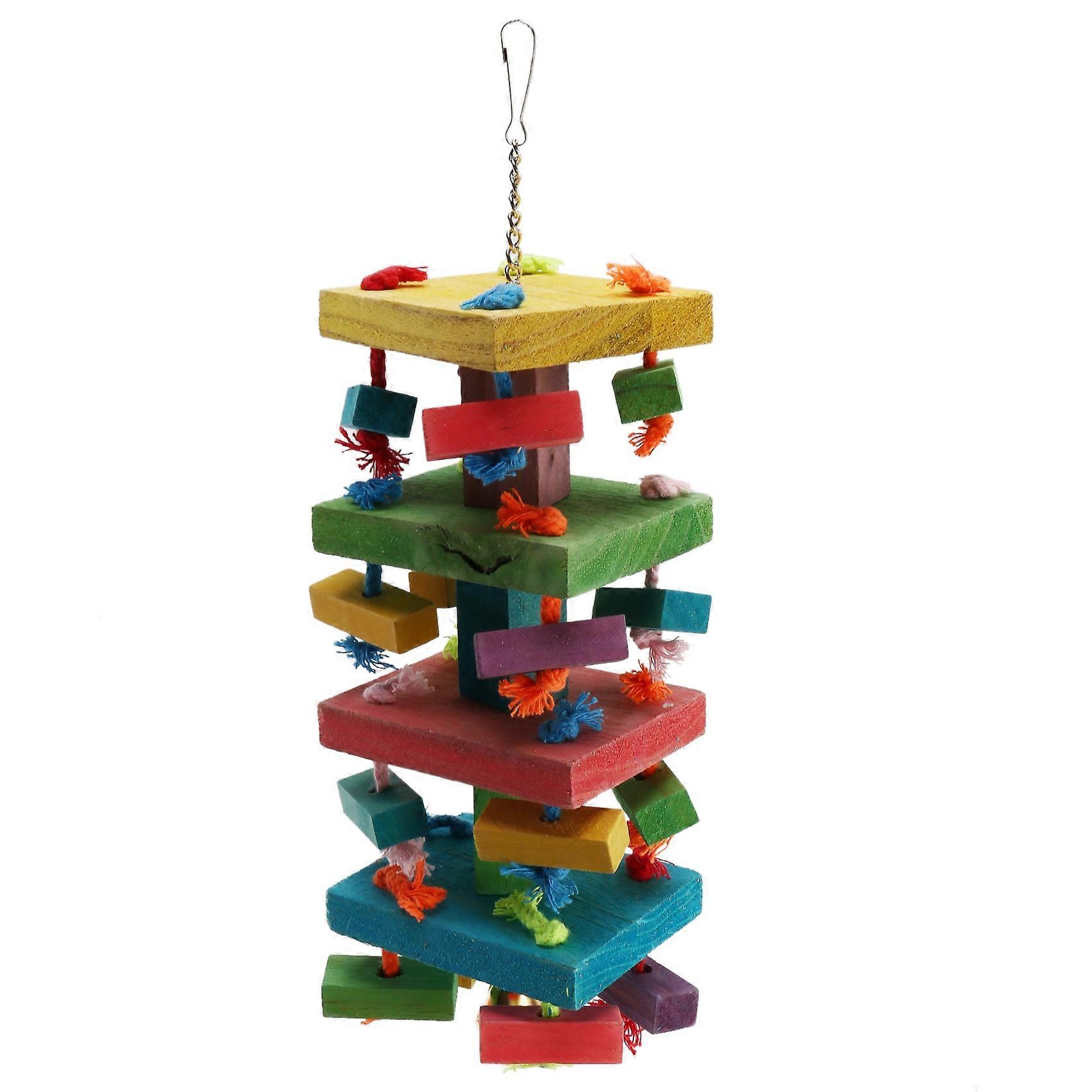 Bird Chewing Toy Medium Parrot Cage Bite Toys African Grey Macaws Cockatoos