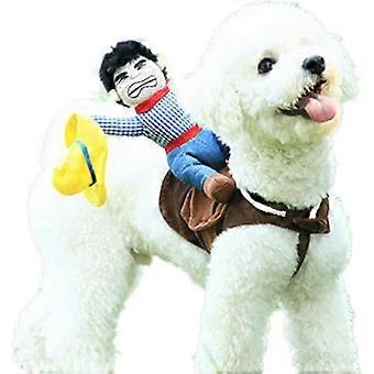 Dog Costumes Pet Costume Halloween Pet Costume Cowboy Rider Style Dogs Outfits