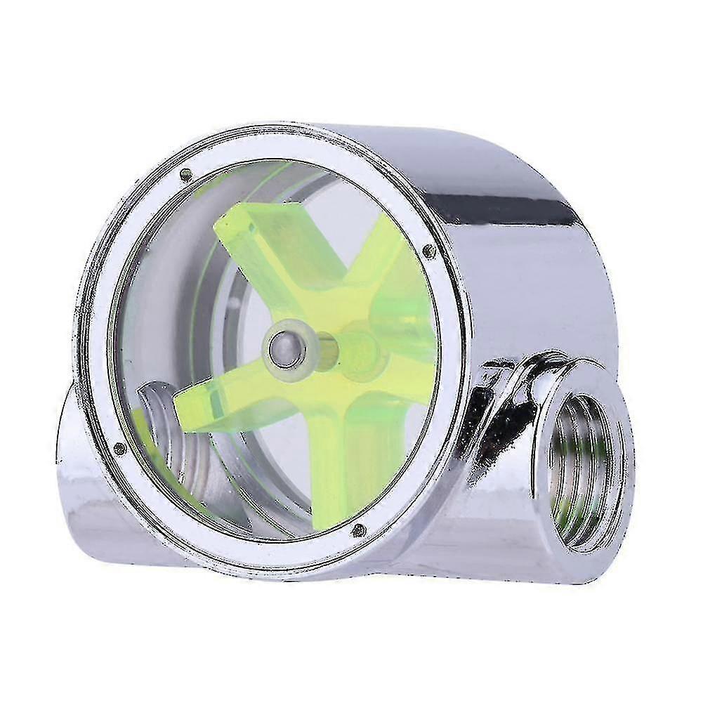 Water Flow Meter G1/4 5 Leaves Impeller Metal Water Flow Meter Pointer For Computer Accessories_ai