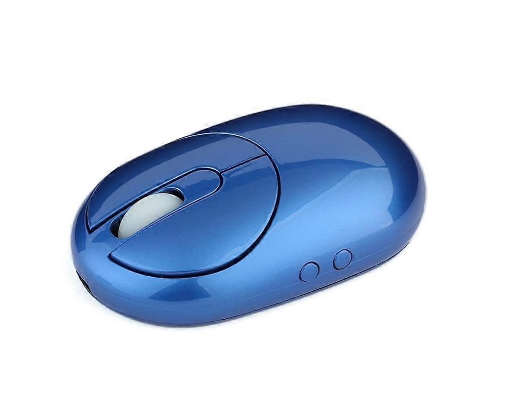 Ergonomic 2.4GHz Gaming Wireless Mouse Mice with 3 Ports USB Hub Charging Dock - Blue