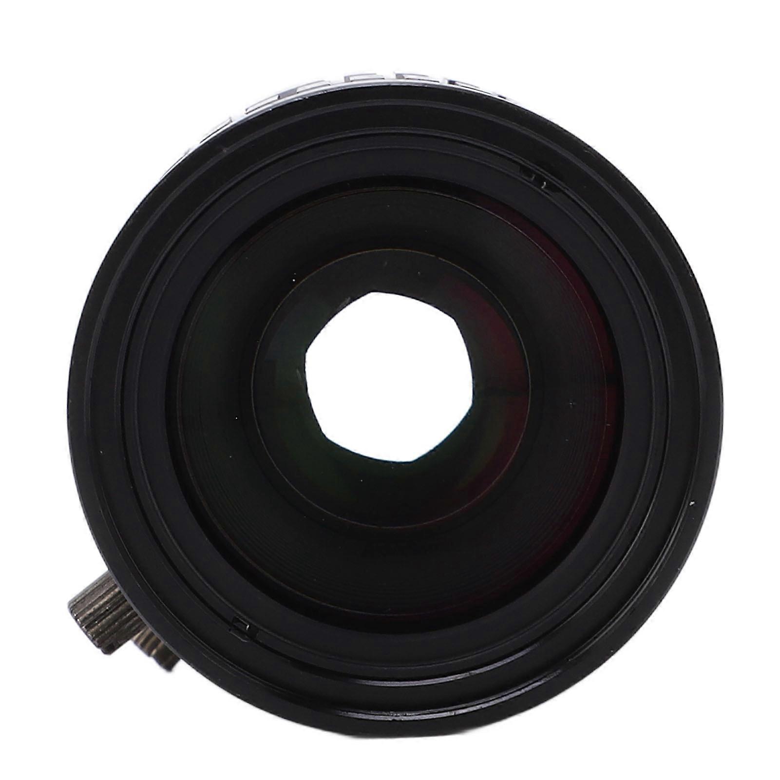 2PCS Industrial Lens C Mount 25mm 35mm Focal Length Manual Aperture Zoom 10MP for Surveillance DIY Cameras