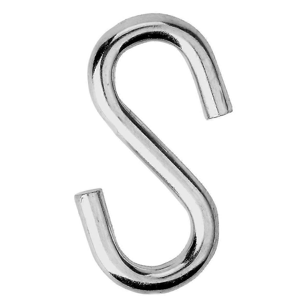 Heavy Duty S Hooks Ultra Thick Hammock S Shaped Hooks Galvanized Utility Hanger, Pack Of 2