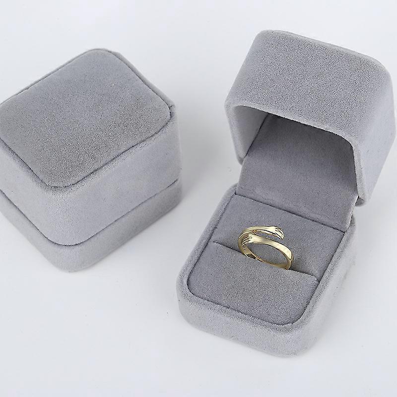 Two Hand Hug Couples Ring Couples Hug Ring Adjustable Ring With Box