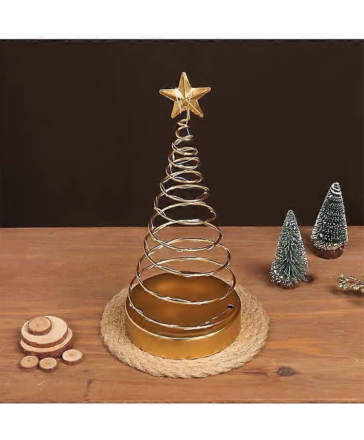 Spirale Weihnachtsbaum Zierschmuck