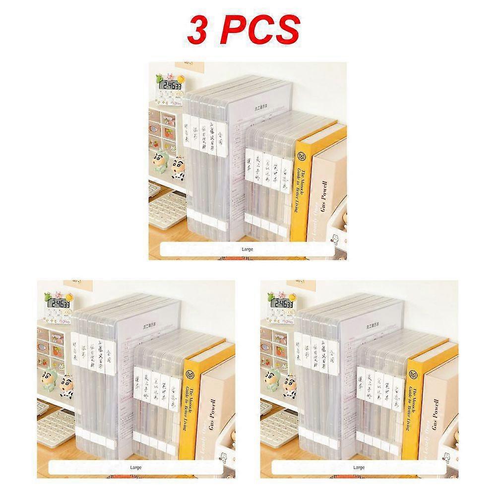 1~10PCS Desktop Organizer Document Storage Box A4 Document Data Organizer Box Book Certificate File Box Storage Organizer