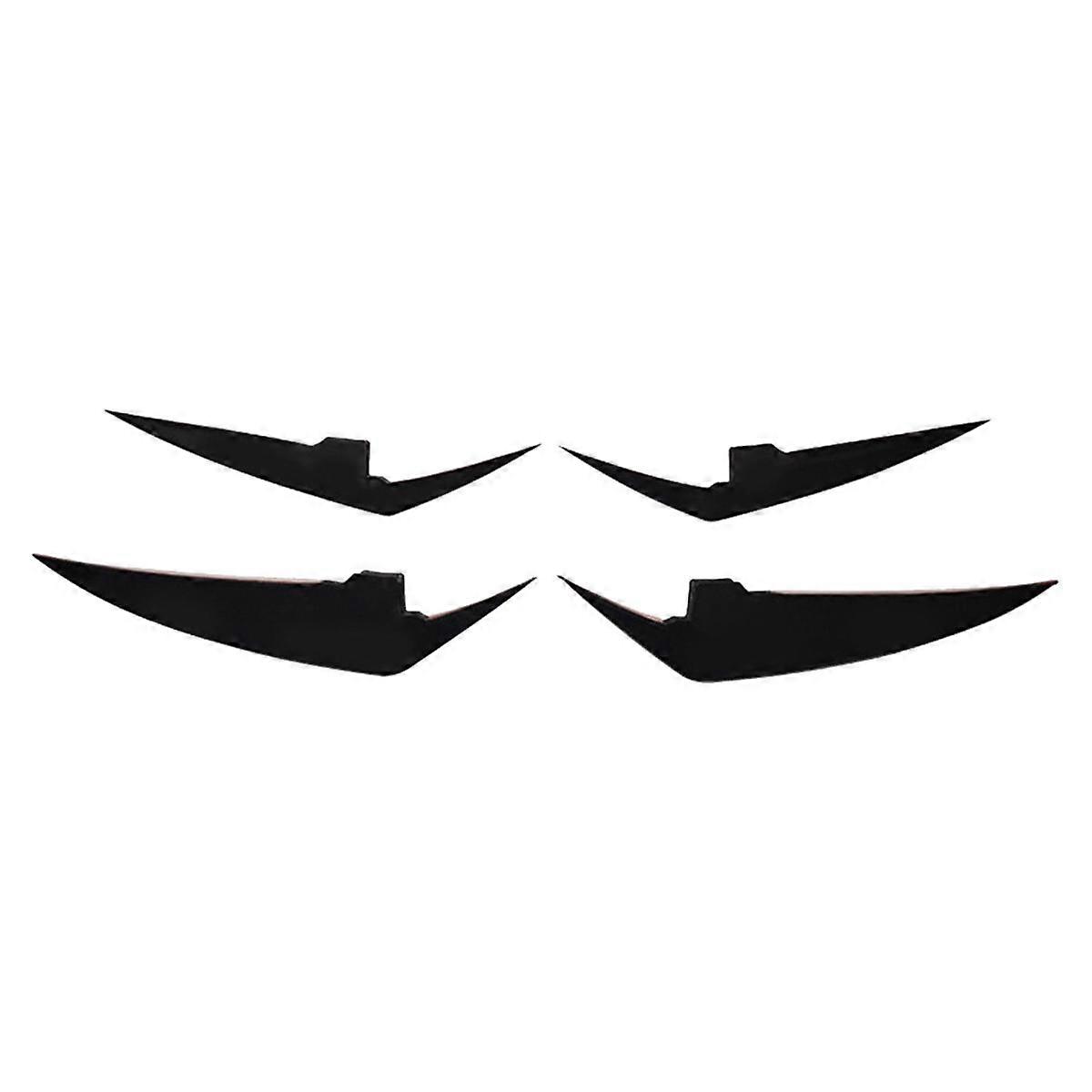 Car Front Bumper Side Canards Splitter Spoiler for 3 Series G20 2023-2024 MP Fog Lamp Air Vent Trim