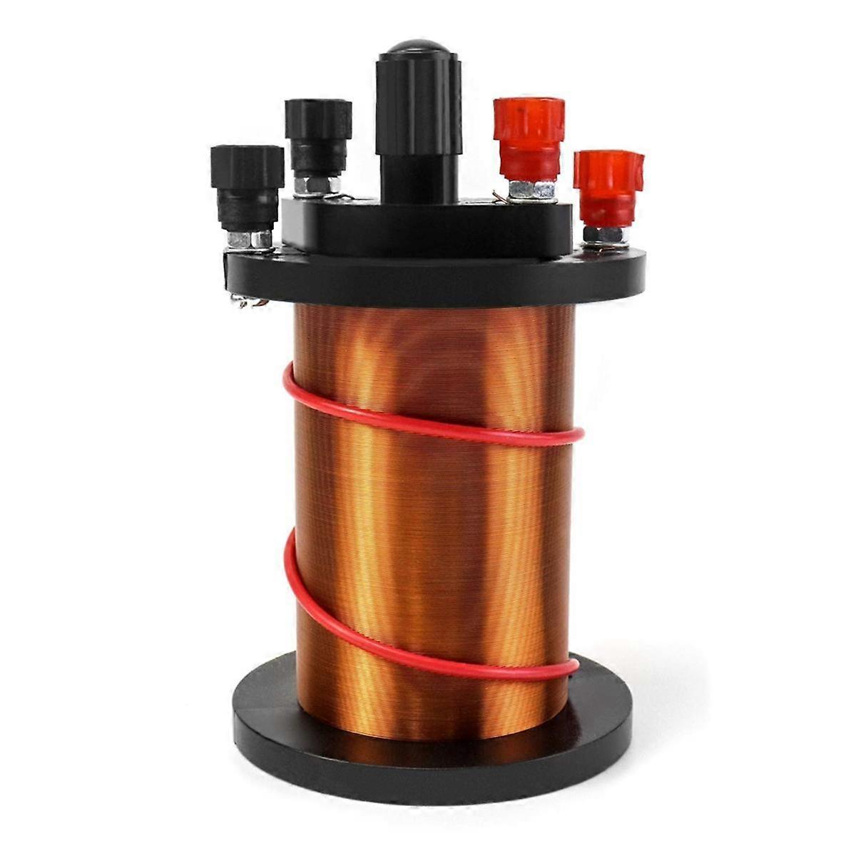 Demonstration Induction Coil with Primary Coil, Secondary Coil and Cylindrical Magnet for Physics T