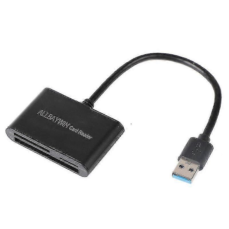 Usb 3.0 Portable Memory Card Reader High-speed Sd/micro-sd/cf Adapter Hot Swap