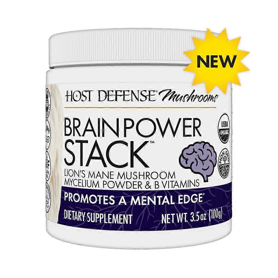 Host Defense Brain Power Stack Powder 100 G - Mental Edge