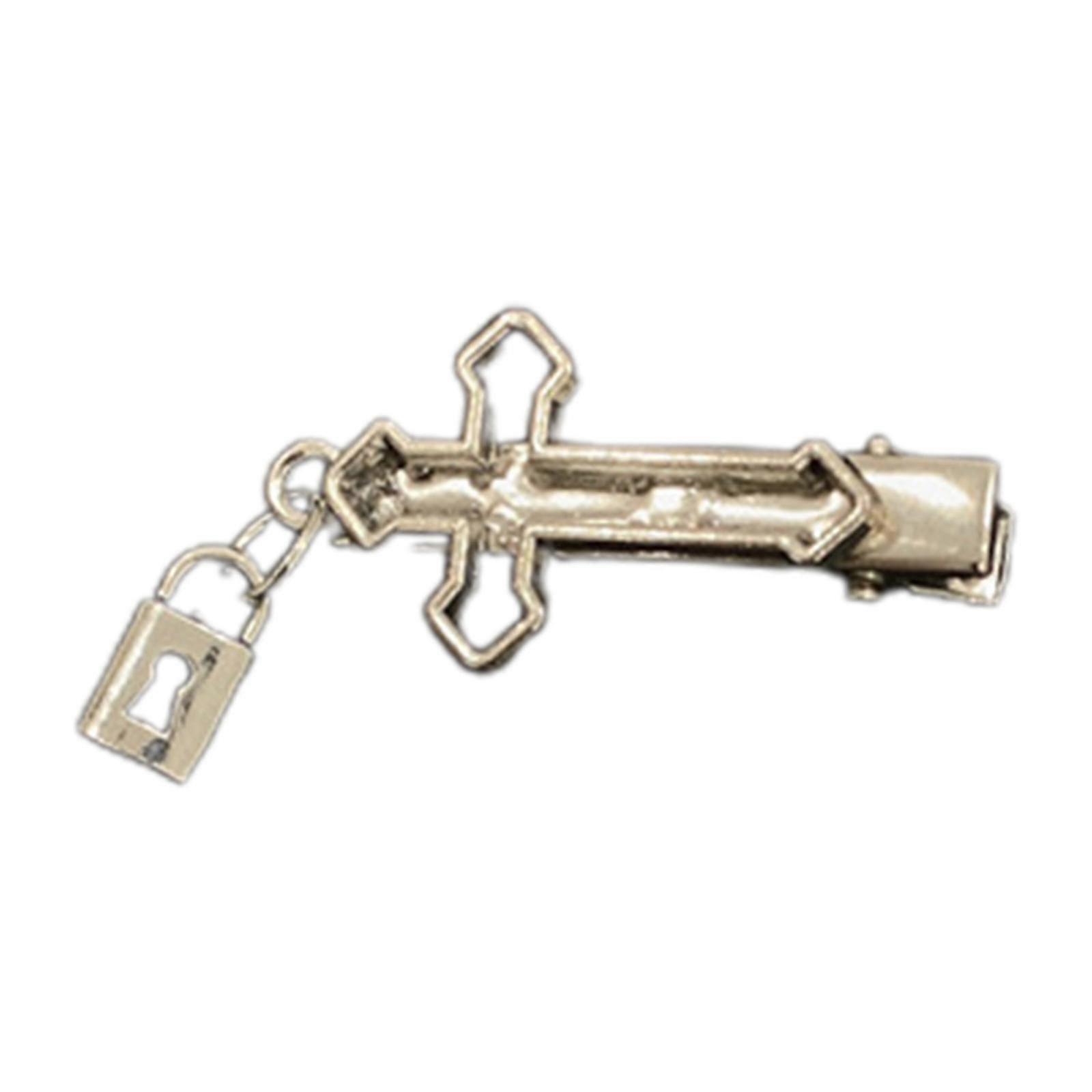 For Cross Hair Pins For Cross Hair Clips Fashion Jewelry Goth Hair Clips Metal C