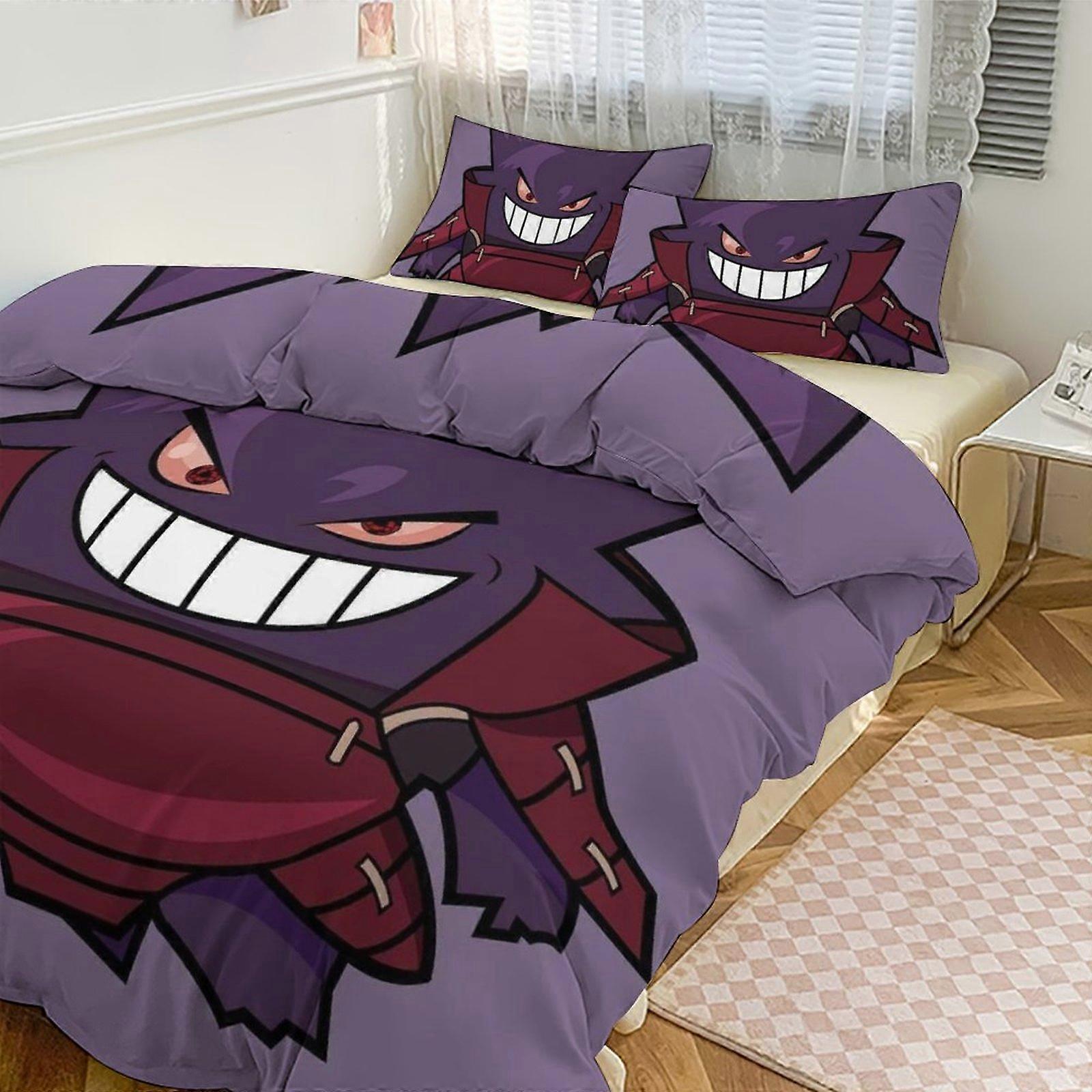 Ez348 Ge_ngar Print Bedding Set Pattern Duvet Cove Set 3 Pieces 1 Quilt Cover And 2 Pillowcases for Women Men Teens Multiple sizes to choose from IU34