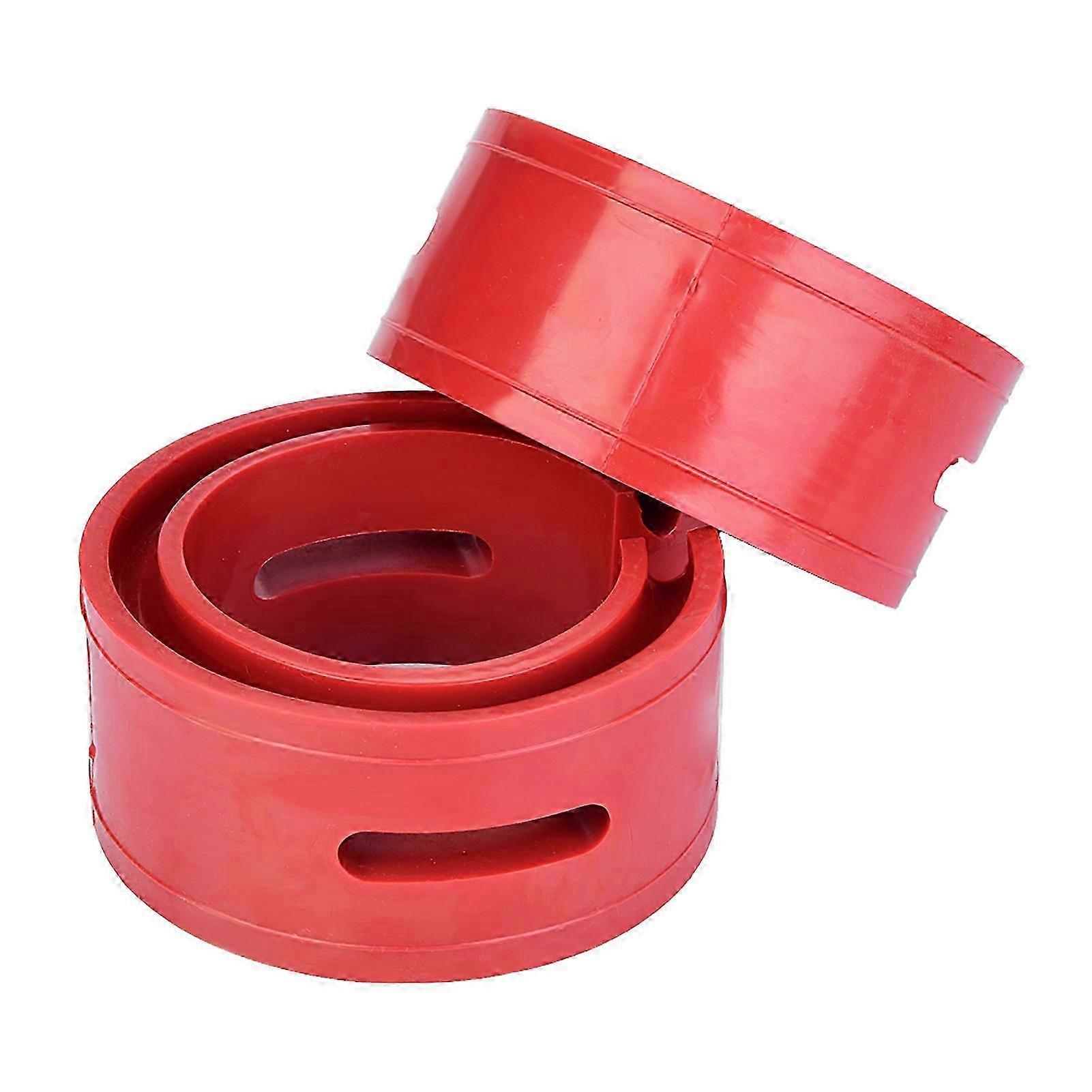 2pc Transparent Car Shock Absorber Buffer Spring Bumper Cushion Type E