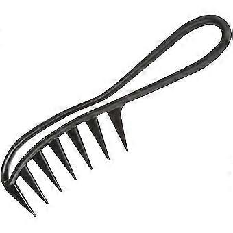 Pente de tubarão, pente de dente largo, pente de cabelo, pente de cabelo, pentes de dente de tubarão, pentes de cabelo para diferentes tipos de cabelo