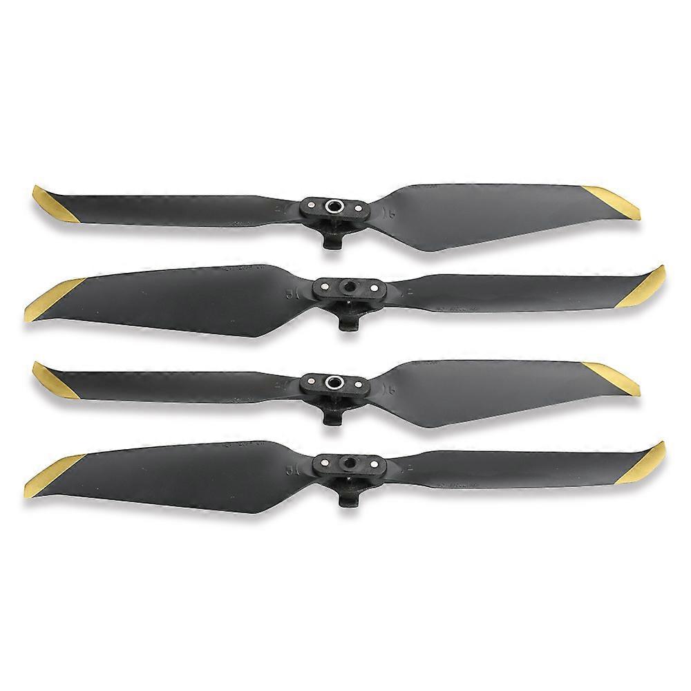 2 pairs with low noise for Dji Mavic Air 2, foldable propellers not original in gold and silver, 4 rooms