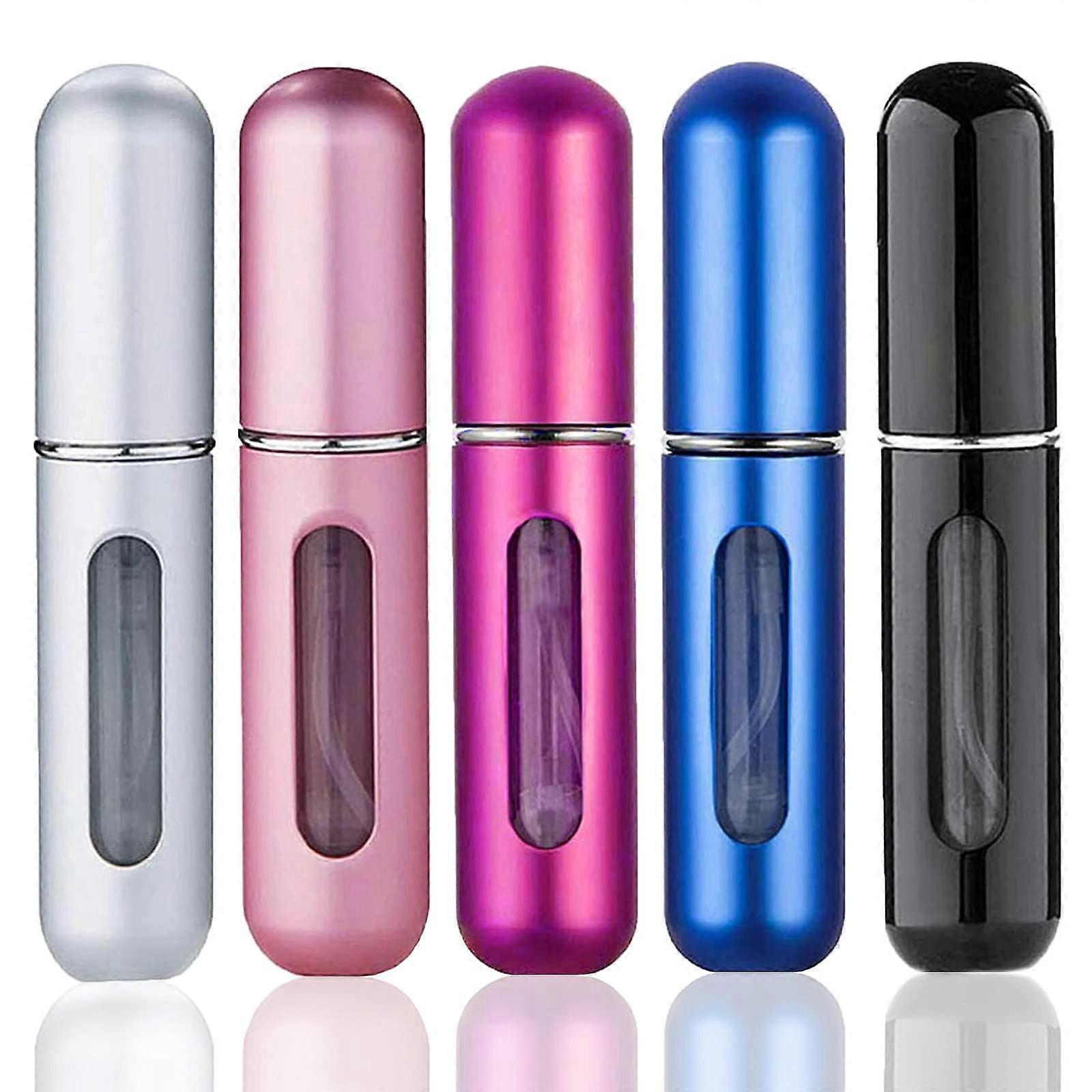 5 Pcs 5ml Perfume Atomizer, Portable Refillable Perfume Bottles