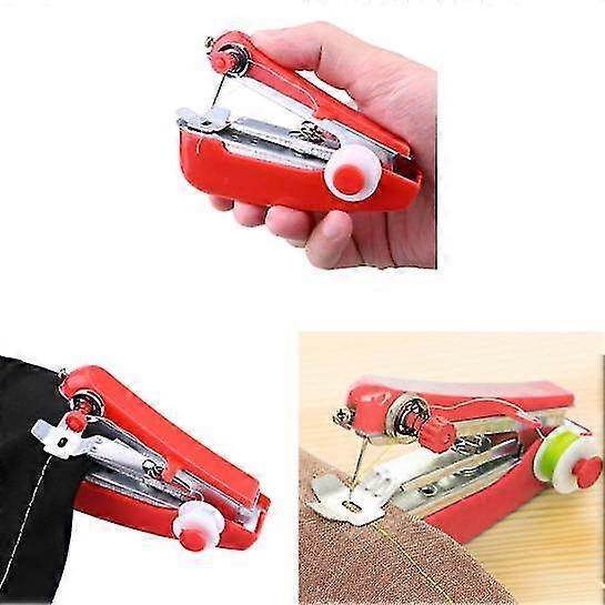 Mini Sewing Machine Manual Handheld Sewing Machine Flexible Fast Stitch Machine