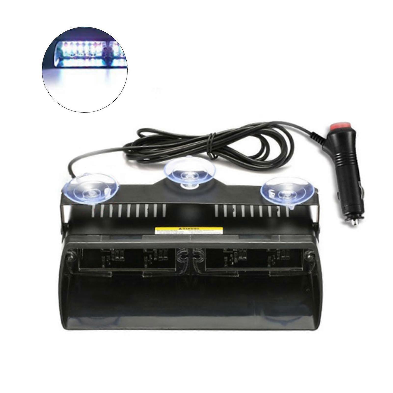 16 Led High Intensity Windshield Emergency Hazard Warning Light Strobe Lamp