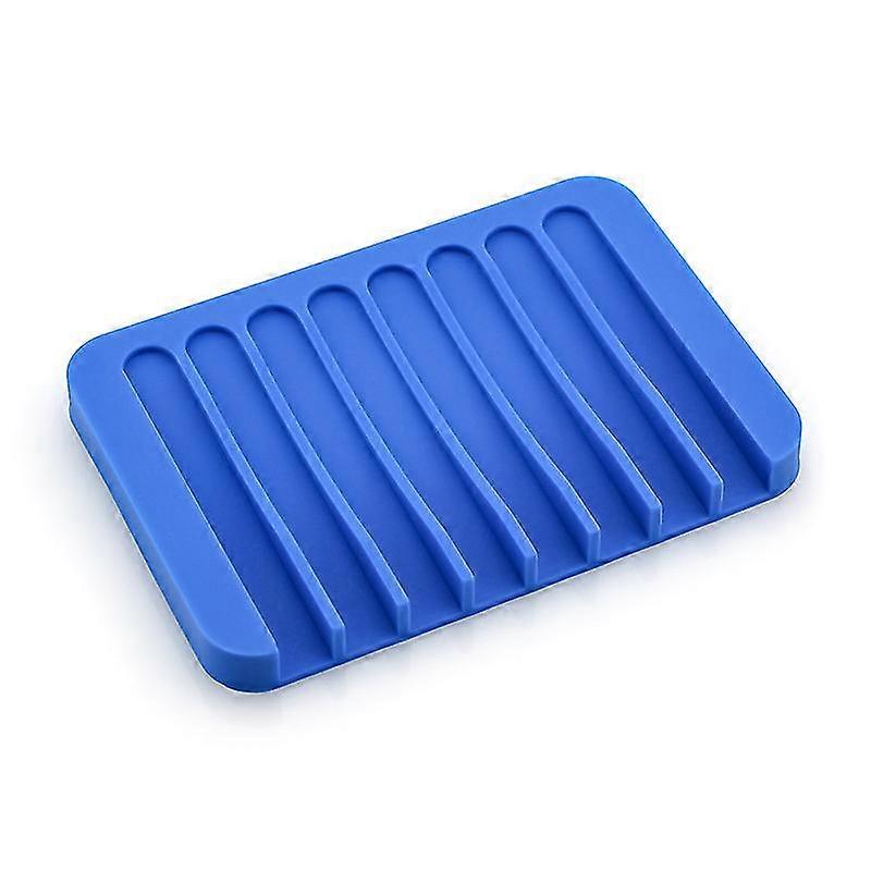 Drain Silicone Soap Dish Soap Holder Shower Sponge Holder