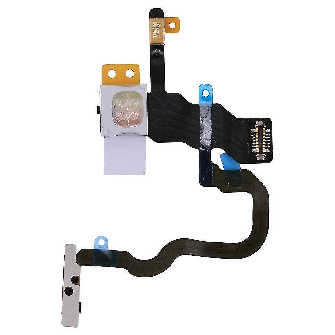 Power Button & Flashlight Flex Cable Compatible  iPhone X