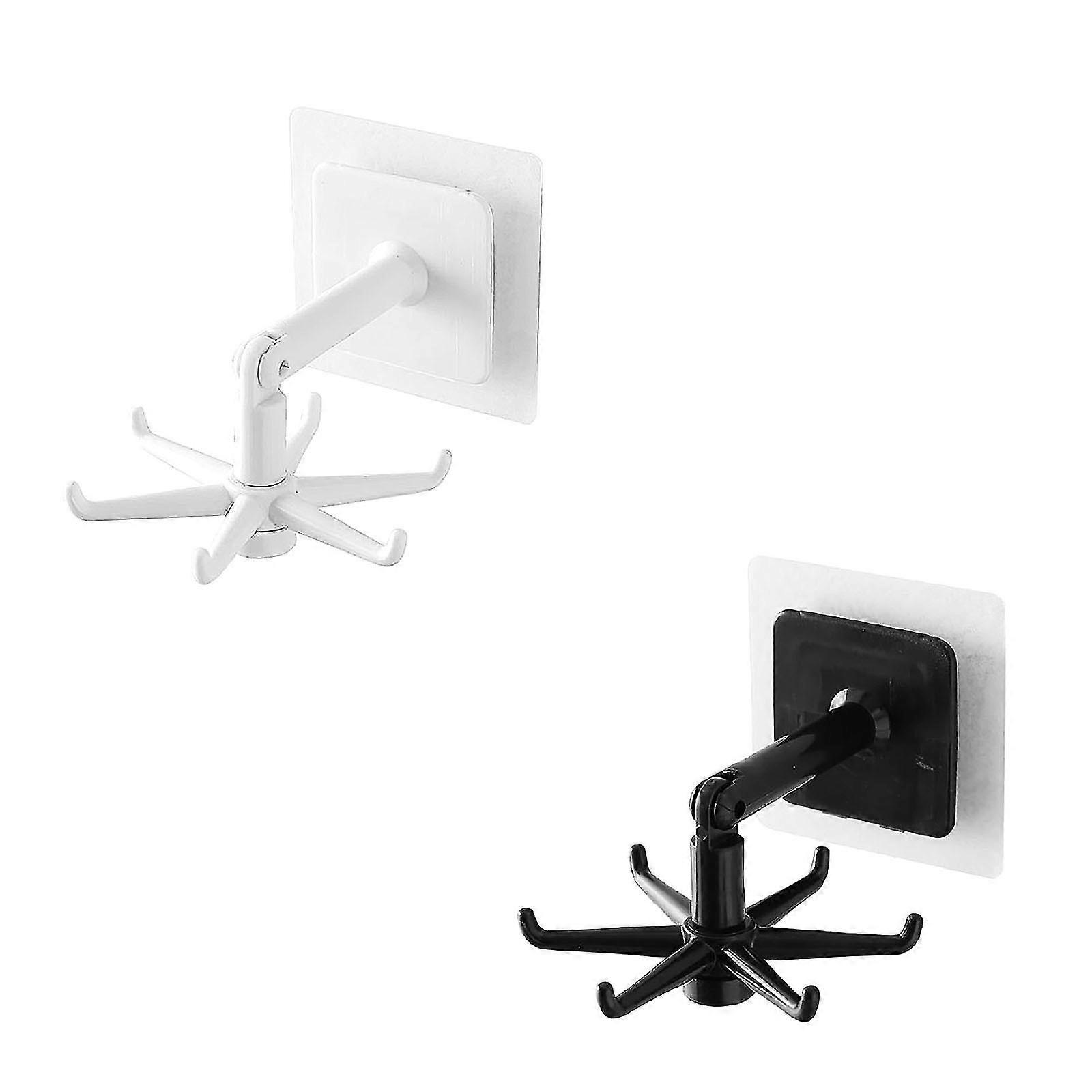 Household Non-perforated Kitchen Can Rotate 360 Degrees Weighing Hook