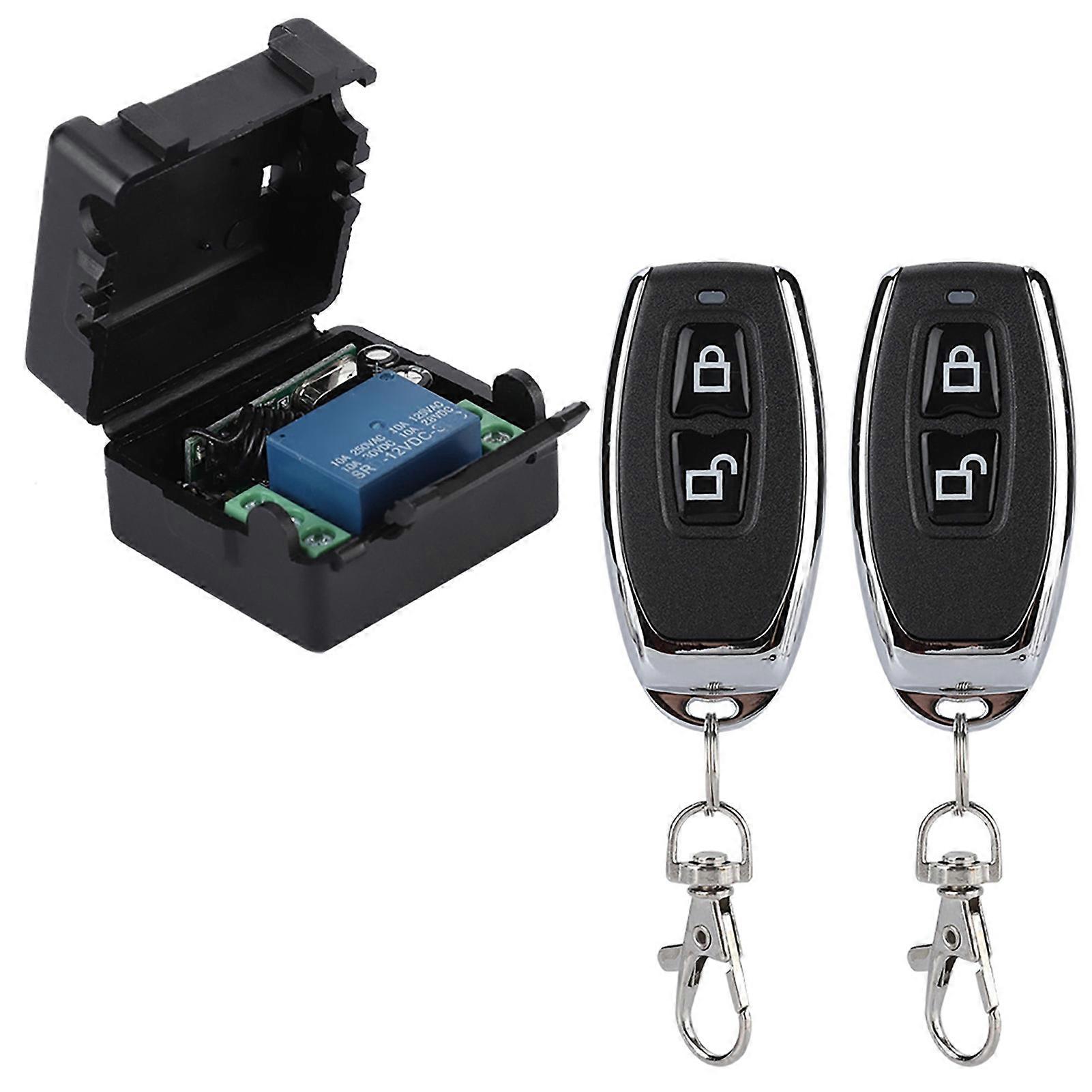 12V Single-Way Remote Control Relay Module 100m Range for Automation