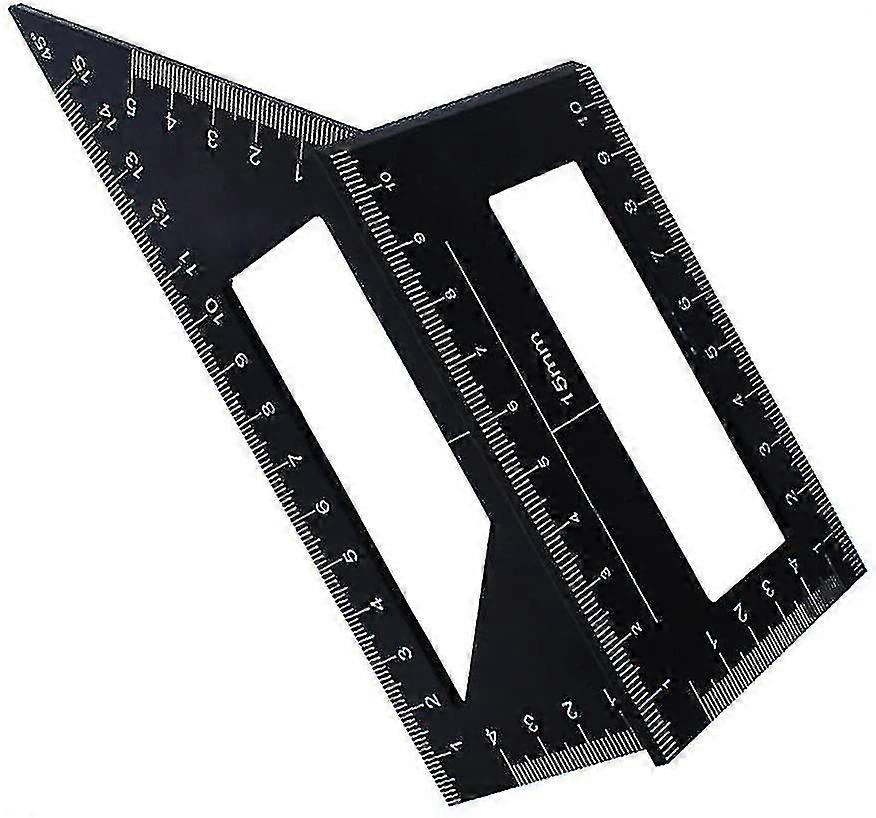 Angle Ruler 45-90 Degree Portable Tools Precision Marking Gauge Square Wood
