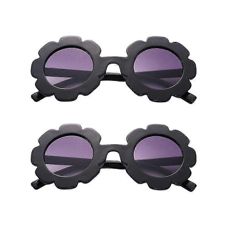 2pcs Child Sunglasses-c