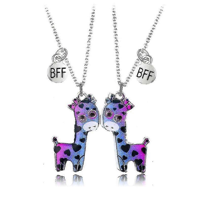 2kpl matching kaulakoru paras ystävä henkilökohtainen magneetti sydän riipus